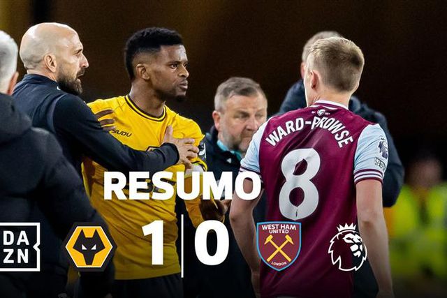 Wolves marcou, sofreu e falhou numa vitória decisiva frente ao West Ham (resumo)