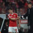 Benfica: «Dahl na direita seria bom para ganhar rotina»