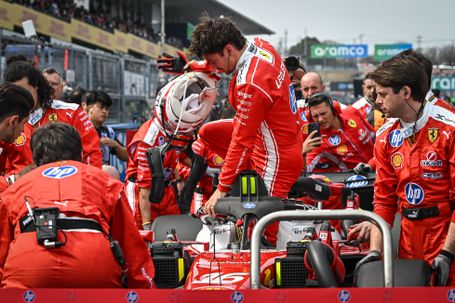 Charles Leclerc já levou a Ferrari ao pódio por três vezes esta época       Fotografia Imago
