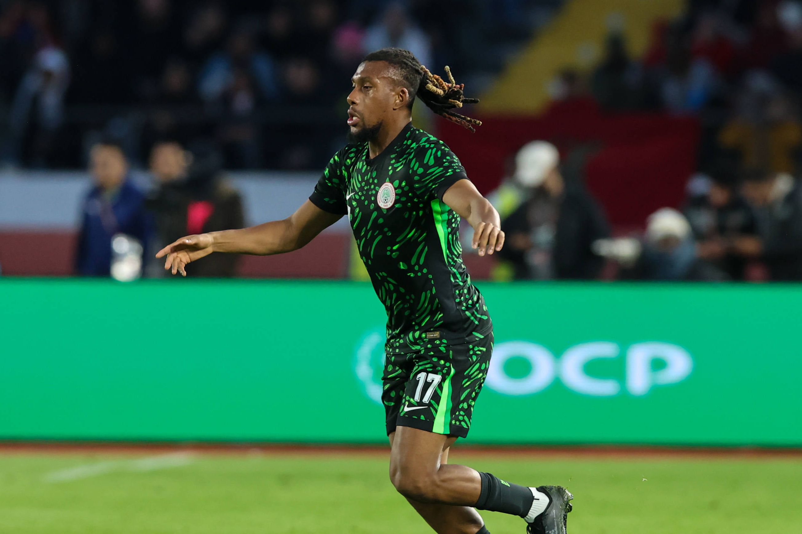 Alex Iwobi, internacional nigeriano e jogador do Fulham, de Marco Silva