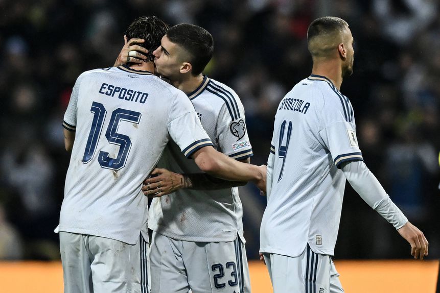 Jogadores italianos em choque com mais um Mundial visto a partir do sofá