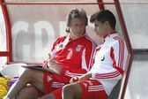 Jorge Jesus e João Cancelo em 2012 - Foto: A BOLA