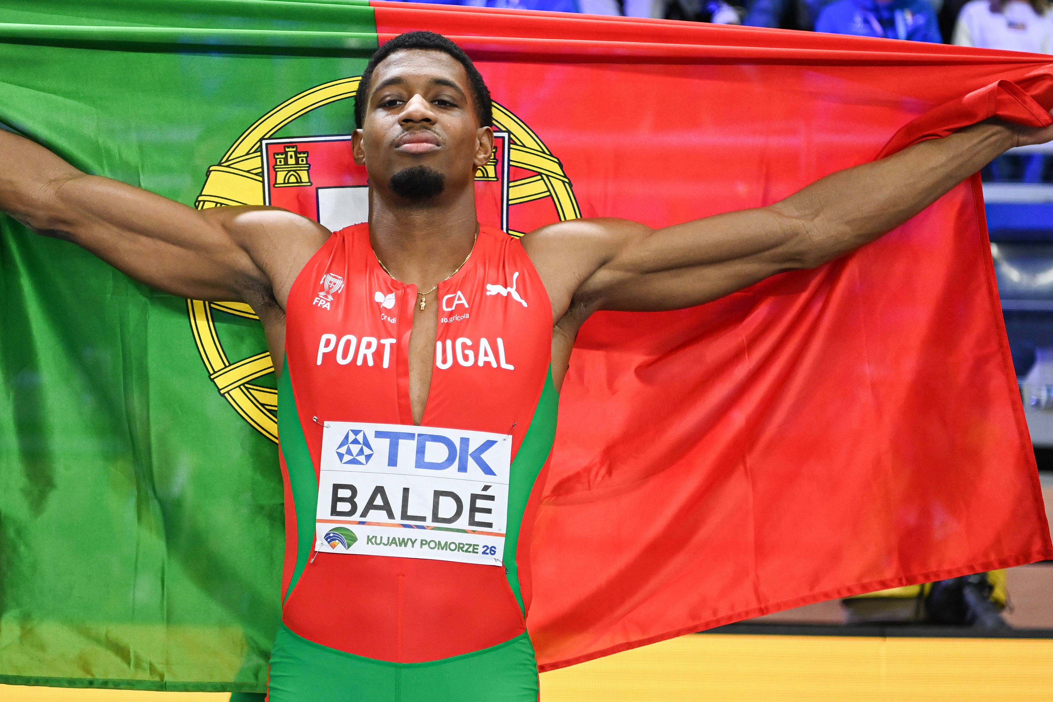 O sportinguista Gerson Baldé sagrou-se campeão do Mundo na Polónia. IMAGO