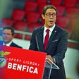 Rui Costa sensibiliza partidos políticas sobre diversas posições do Benfica — Foto: Miguel Nunes