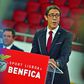 Rui Costa sensibiliza partidos políticas sobre diversas posições do Benfica — Foto: Miguel Nunes