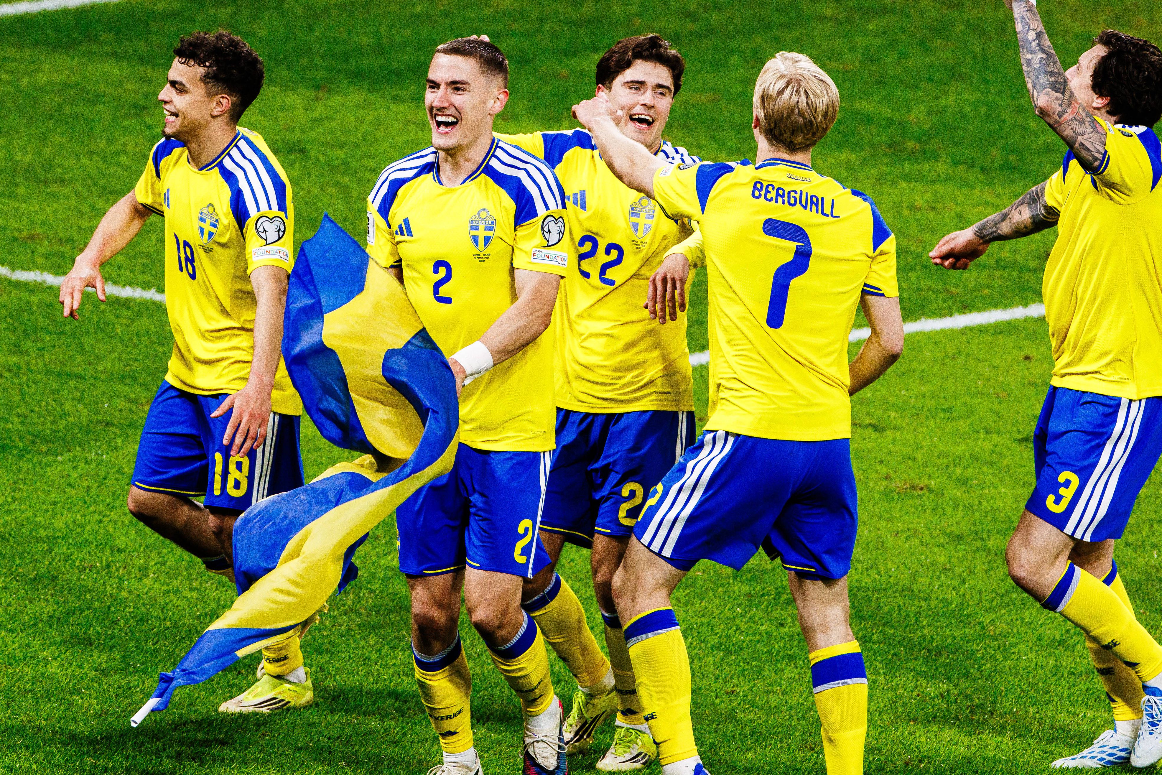 Jogador do emblema minhoto esteve no epicentro das comemorações suecas