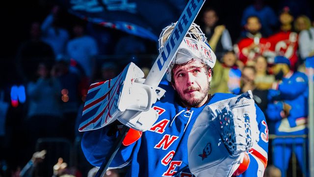 Igor Shesterkin, guarda-redes dos New York Rangers