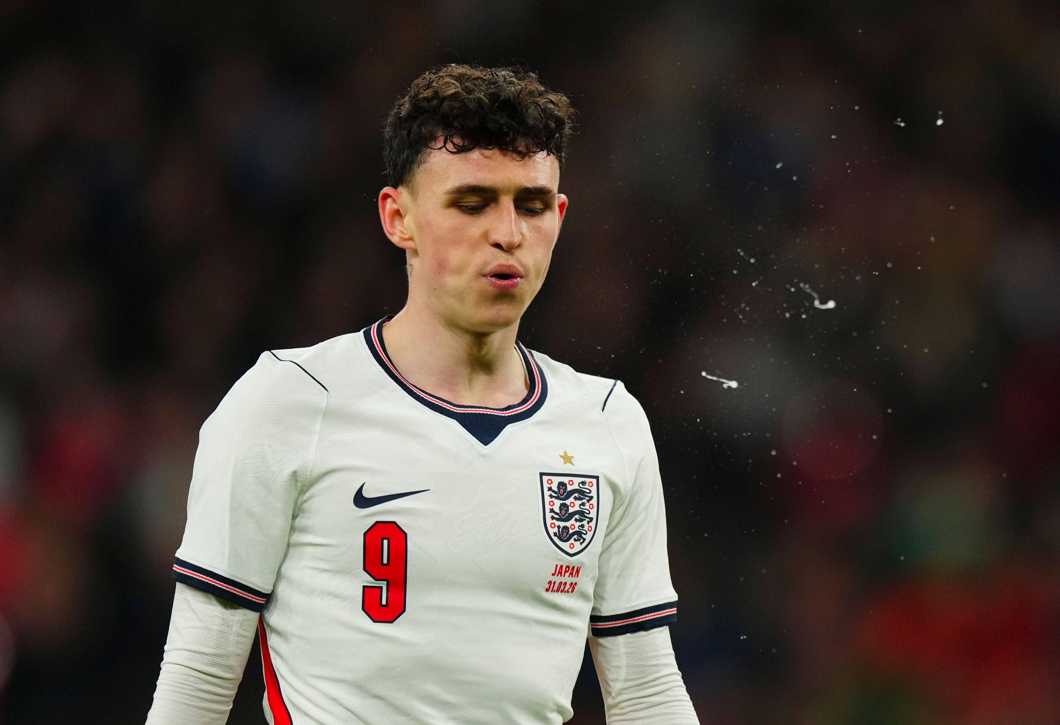 Phil Foden perto da 50.ª internacionalização por Inglaterra