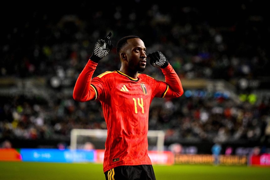 Dodi Lukebakio de pé quente na seleção da Bélgica