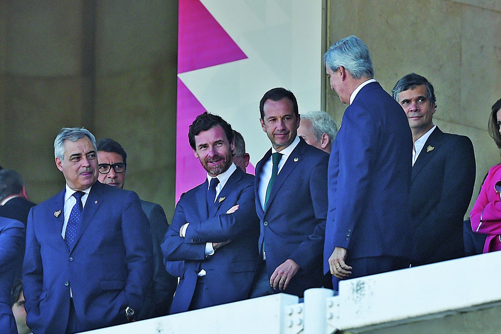 André Villas-Boas e Frederico Varandas em 2024 — Foto: Miguel Nunes