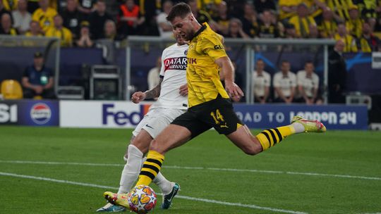Golo de Fullkrug vale vantagem mínima para o Dortmund