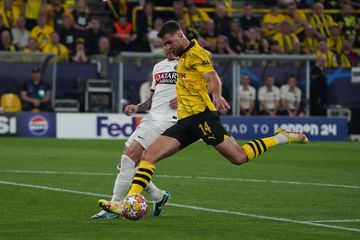 Golo de Fullkrug vale vantagem mínima para o Dortmund
