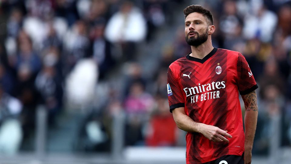 Giroud confirma saída do Milan e segue para a MLS