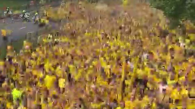 Em Dortmund há a Muralha Amarela e... o Mar Amarelo