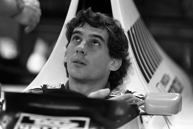 Um lendário Mercedes de Ayrton Senna vai a leilão