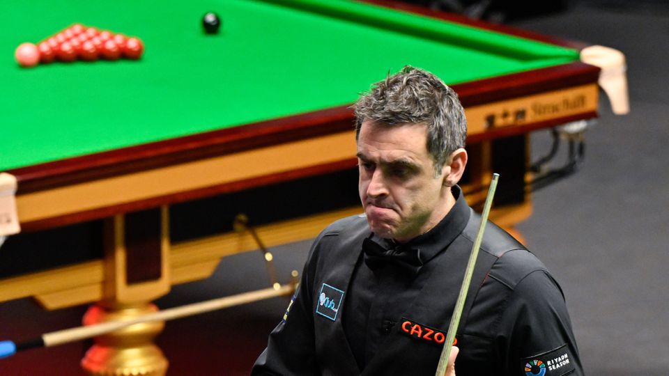 Ronnie O’Sullivan eliminado nos quartos de final do Mundial de snooker