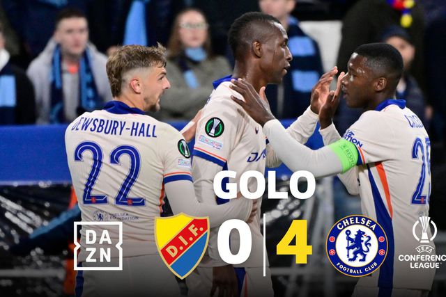 Djurgarden brincou e Jackson aproveitou para fazer o quarto (vídeo)