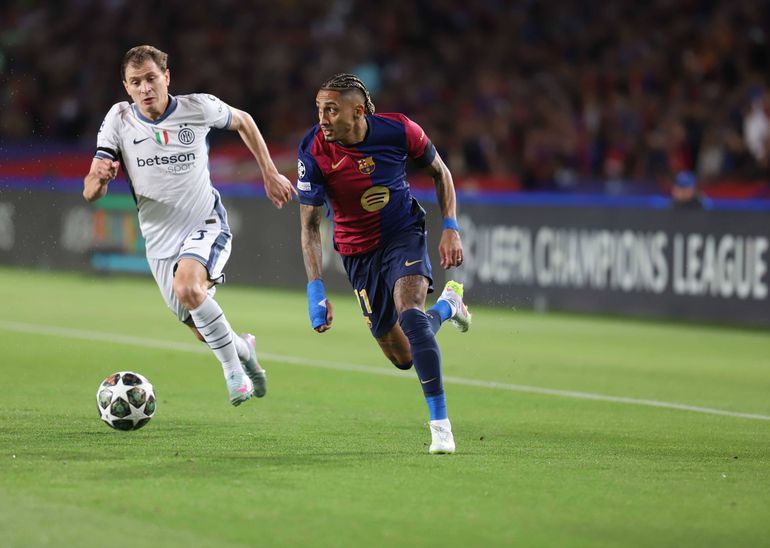 Raphinha supera Messi e já só tem Cristiano Ronaldo à frente