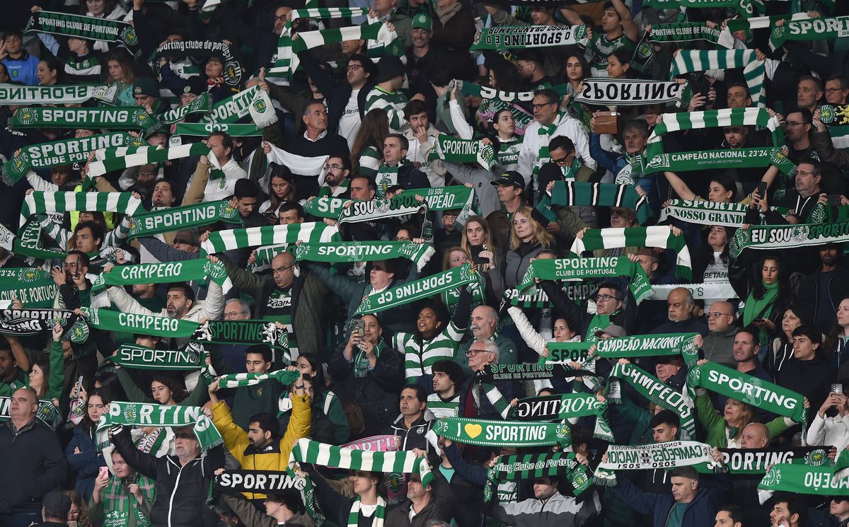 Sporting: lotação esgotada na receção ao Gil Vicente