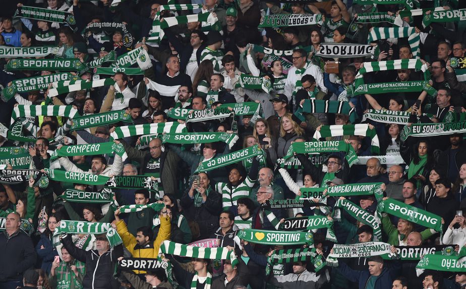 Adeptos têm apoiado a equipa do Sporting de Norte a Sul do país