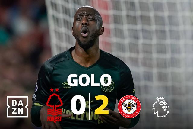 De um passe do guarda-redes para uma 'chapelada': que golo do Brentford (vídeo)