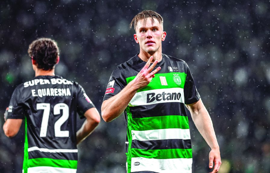 Gyokeres brilhou com quatro golos na vitória do Sporting sobre o Boavista