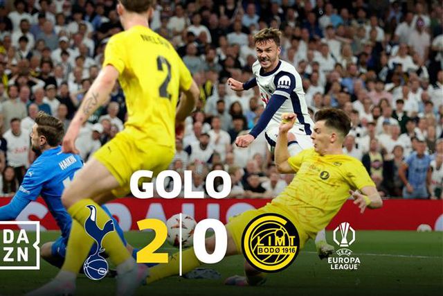 O golo é de Maddison, mas a assistência de Pedro Porro... (vídeo)