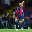 Yamine Lamal esteve em destaque no empate a três golos entre Barcelona e Inter