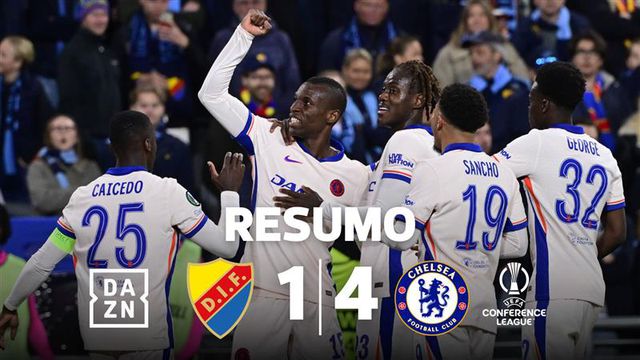 Chelsea goleia e fica com pé e meio na final (resumo)