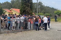 Portistas no Olival tiveram sorte: Farioli distribuiu autógrafos