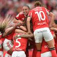 Festa do Benfica frente ao Sporting (Foto: Miguel Nunes)