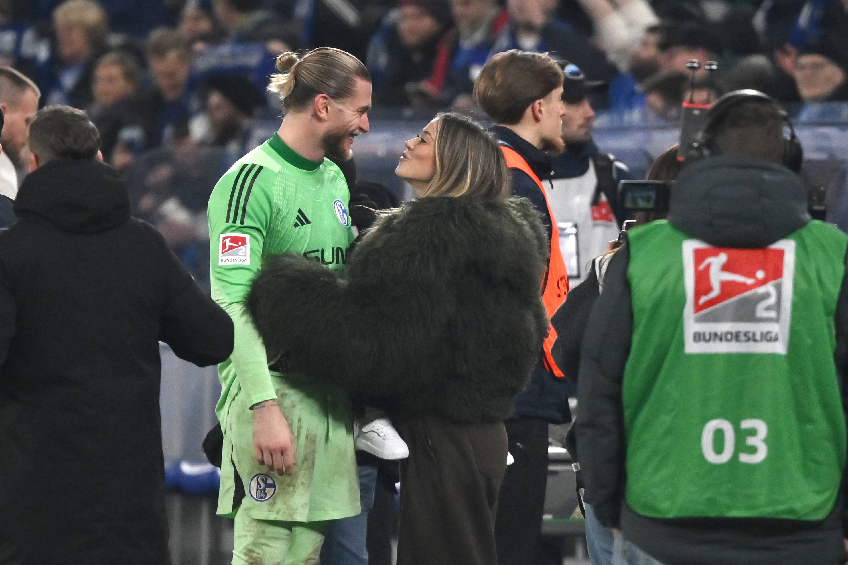 Loris Karius com a esposa Diletta Leotta