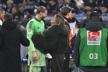 Loris Karius com a esposa Diletta Leotta