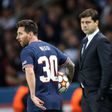 Messi e Pochettino no PSG
