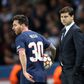 Messi e Pochettino no PSG
