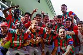 O Marítimo está em festa! Confirmou, com o título, o regresso à I Liga - Foto: Liga Portugal