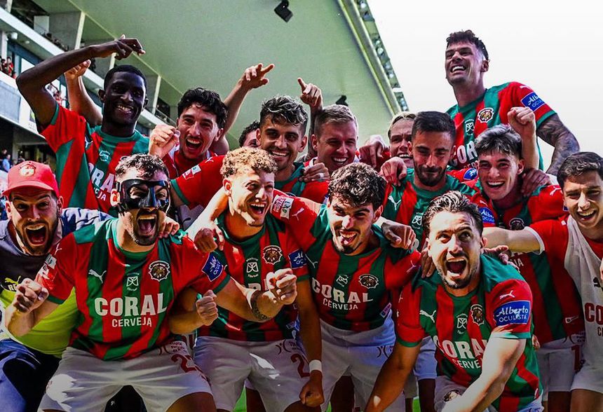 O Marítimo está em festa! Confirmou, com o título, o regresso à I Liga - Foto: Liga Portugal