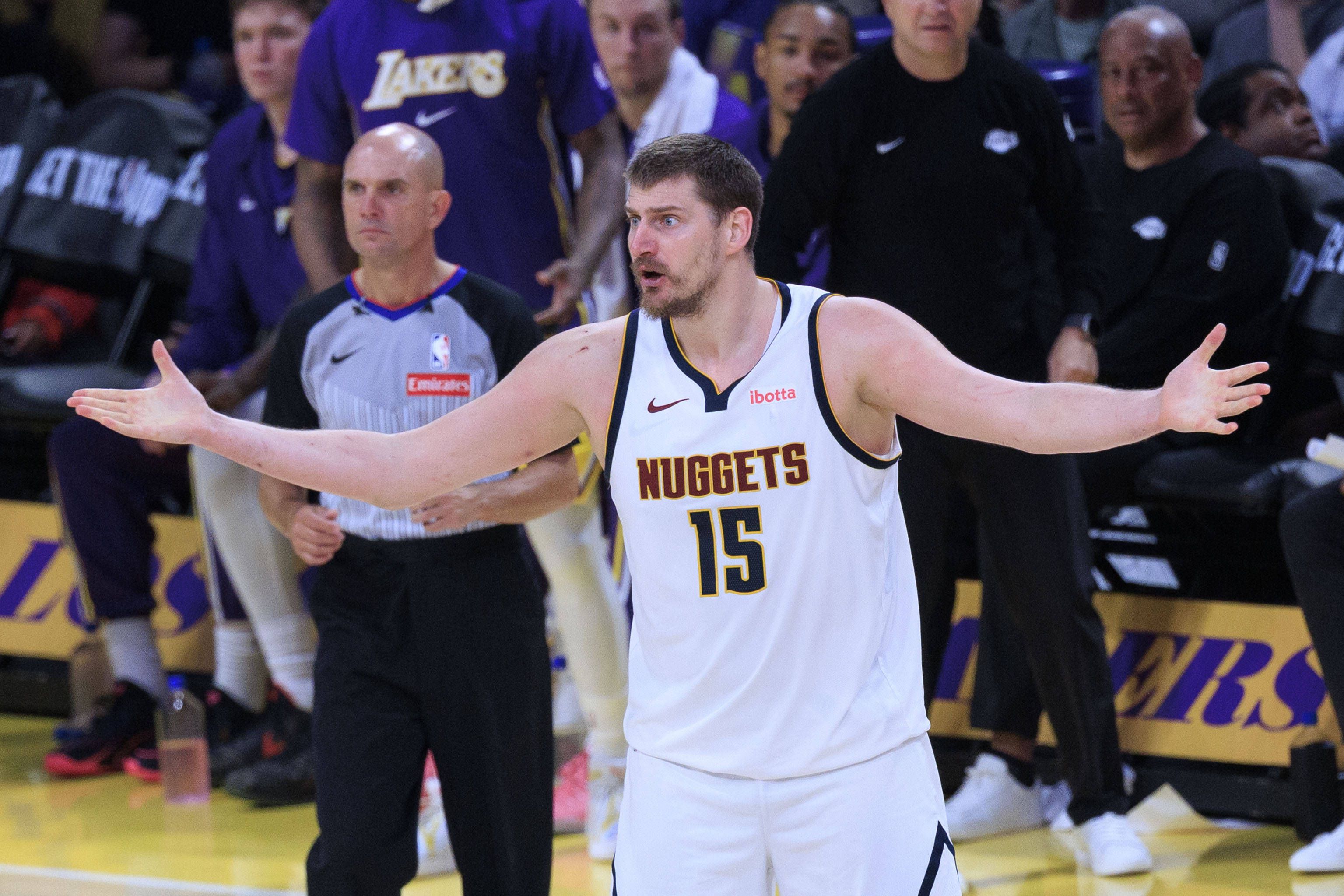 Nikola Jokic, estrela sérvia dos Denver Nuggets