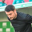 Albert Riera, treinador espanhol do Eintracht Frankfurt