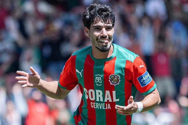 Xico marcou o primeiro dos insulares - Foto: Marítimo