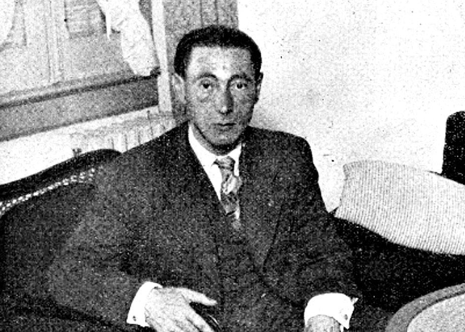 Lippo Hertzka (Hungria), campeão em 1935/36, a primeira época ao serviço do Benfica