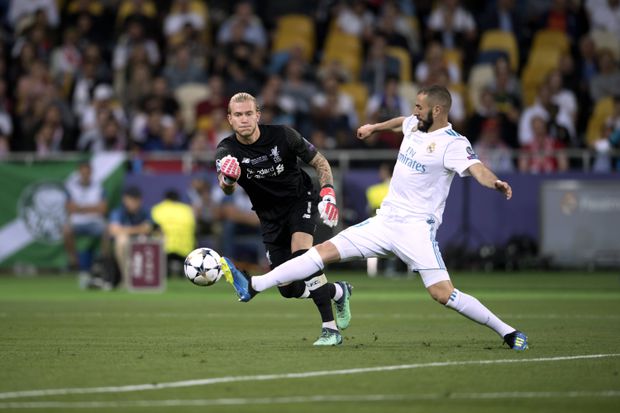 Karius ofereceu dois golos ao Real Madrid na final da Champions em 2018