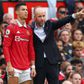 Cristiano Ronaldo e Erik Ten Hag no Manchester United