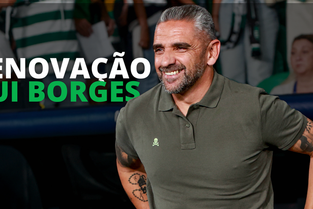 EM DIRETO: siga o anúncio da renovação de Rui Borges
