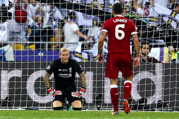 Karius ofereceu dois golos ao Real Madrid na final da Champions em 2018