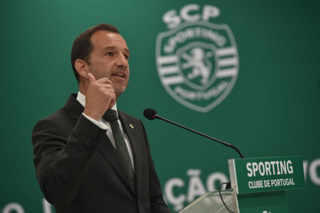 Frederico Varandas, presidente do Sporting - Foto: Miguel Nunes