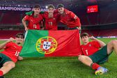 Os cinco dragões campeões europeus pelos sub-17 de Portugal