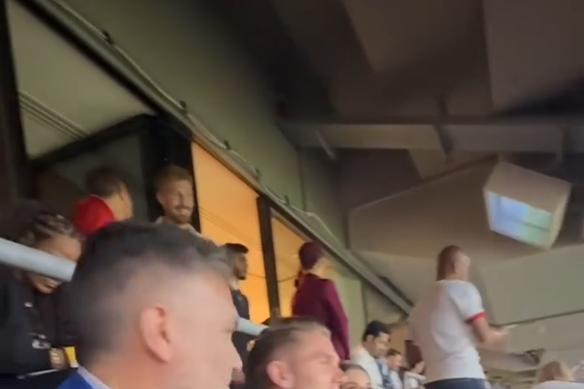 Gyokeres foi ver a final da Champions com a namorada