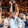 Troféu de campeão da Conferência Este para os Indiana Pacers (X/NBA)