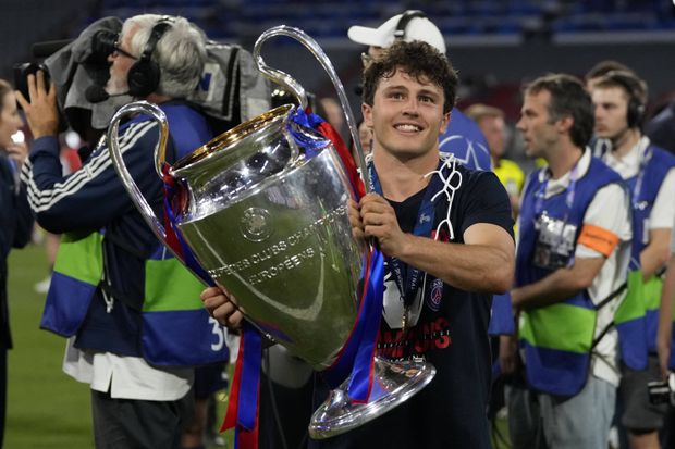 João Neves, 20 anos, foi um dos melhores jogadores do PSG esta época, coroada com a conquista da Liga dos Campeões, em Munique, na final com o Inter